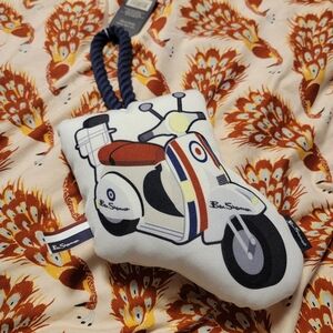 Ben Sherman Scooter Print Dog Toy NWT